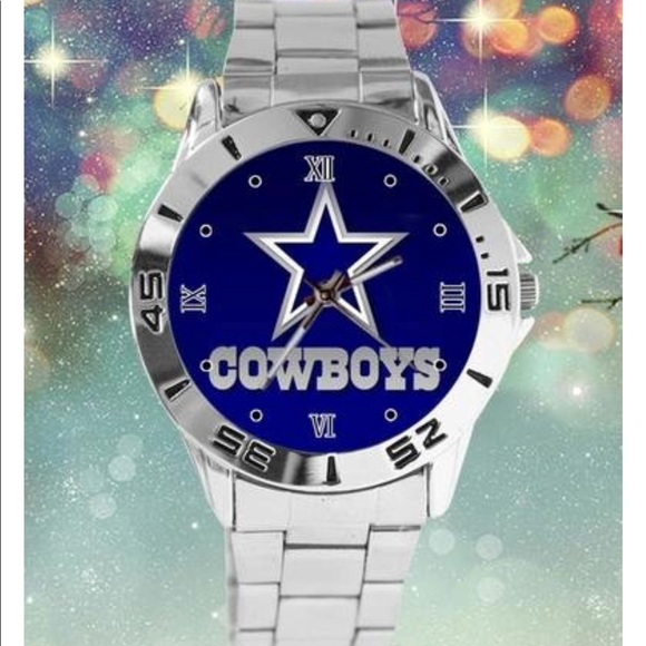 dallas cowboys stainless steel watch